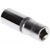 GEDORE red 1/2 inch aandrijving 19 mm zeskant lange dopsleutel, 77 mm lengte, chroom-vanadium R61001914