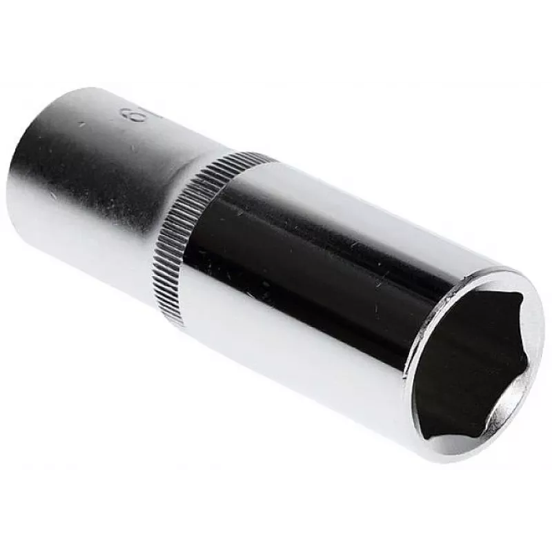 GEDORE red 1/2 inch aandrijving 19 mm zeskant lange dopsleutel, 77 mm lengte, chroom-vanadium R61001914