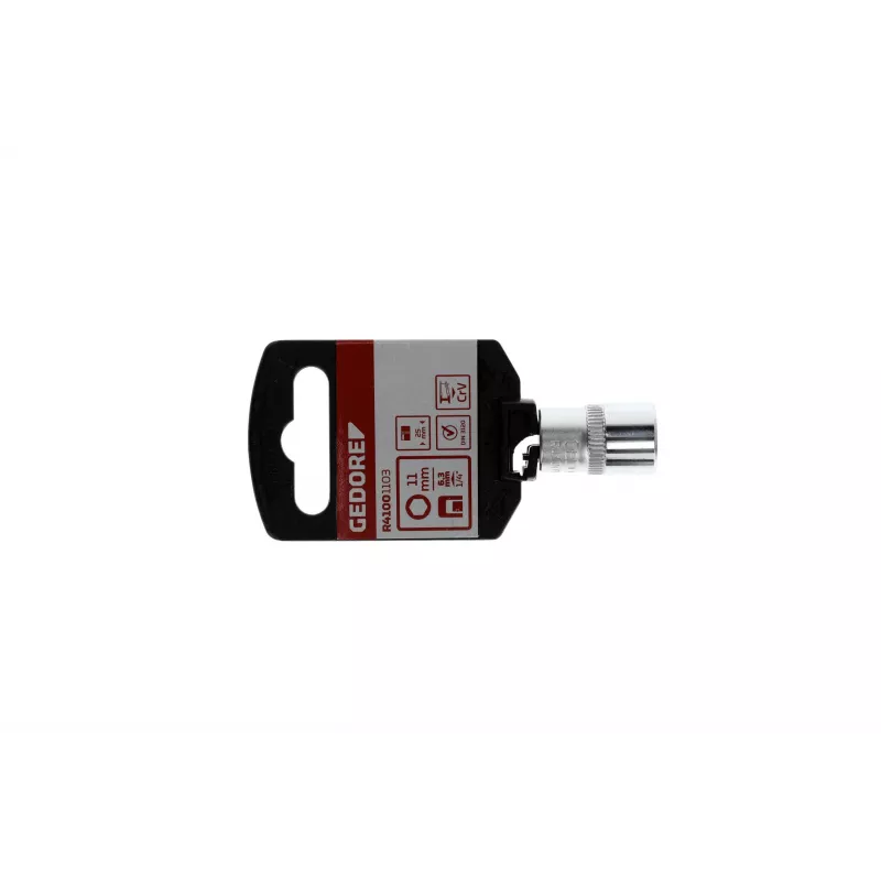 GEDORE red Aandrijfadapter 1/4 vierkant x 1/4 zeskant, lengte 25 mm R47100003