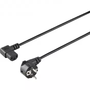 Sygonix SY-5042710 Koudapparaat-aansluitkabel CEE 7/7 naar IEC C13 2 m zwart