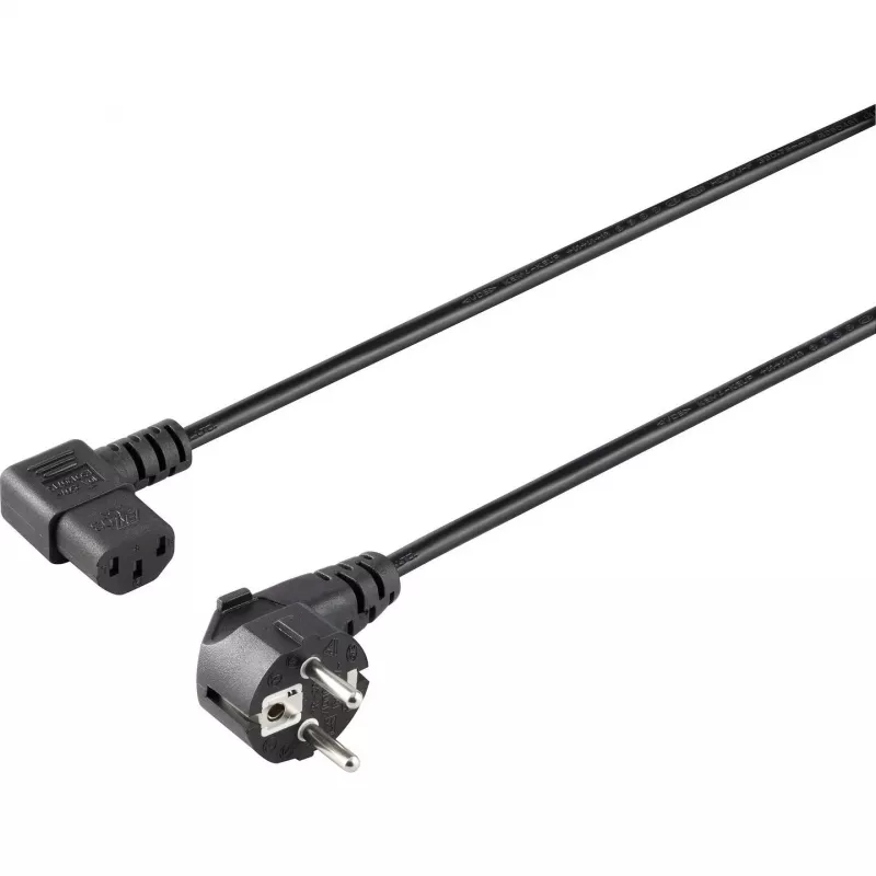 Sygonix SY-5042710 Koudapparaat-aansluitkabel CEE 7/7 naar IEC C13 2 m zwart