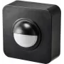 SYGONIX SY-5046552 Opbouw-PIR-bewegingsmelder 120° zwart IP65