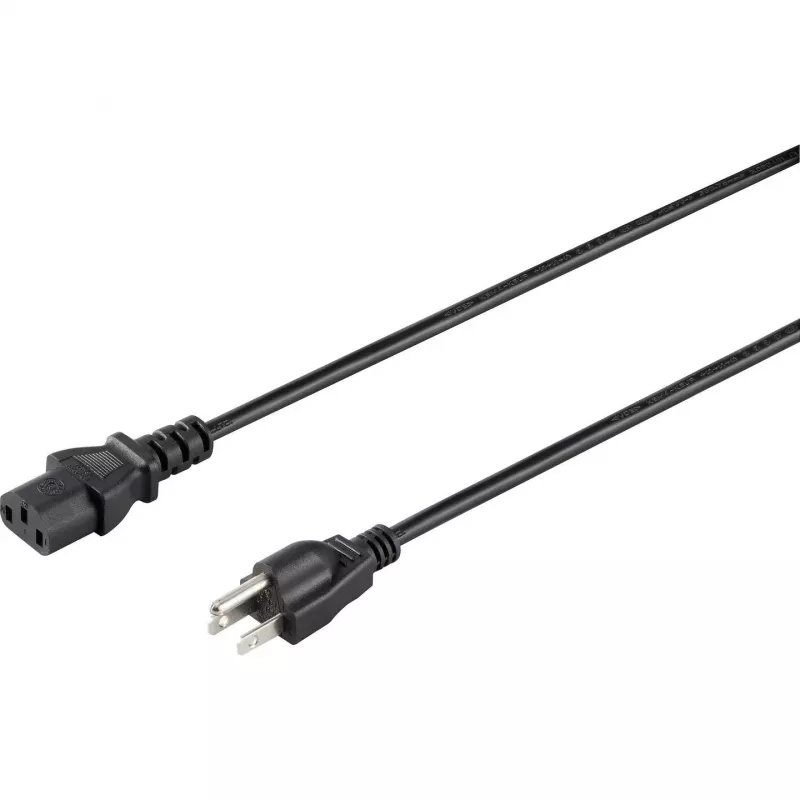 Sygonix SY-5042706 IEC C13 netkabel CEE 7/7 naar C13 2m zwart