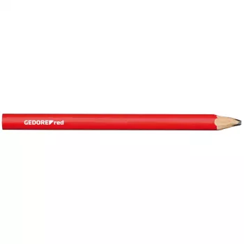 Gedore RED 3301432 timmermanspotlood, ovaal, rood, 175 mm, 12-pack