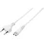 Sygonix SY-5044236 witte netkabel 3m Schuko naar IEC C13