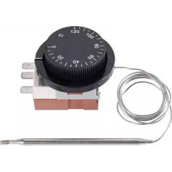 SYGONIX inbouwthermostaat 0 tot +120°C, capillaire voeler, 16A SPDT (SY-5044424)