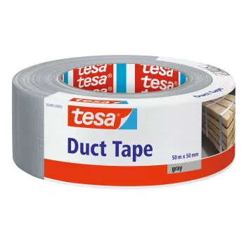 tesa 56499-00000-15 weefband grijs 50 m x 50 mm