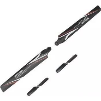 Reely BigFox Reservepropeller-Set (4-pack: 2 CW, 2 CCW) – 5,5 inch 2-blad propeller voor RE-7693629