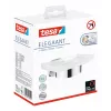 tesa ELEGAANT 40628-00000-00 Zeepbakje Chroom (glanzend), Wit (satijn)
