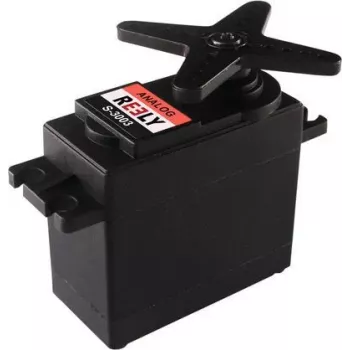 Reely standaard servo analoge servo kunststof tandwielen JR-stekker (RE-6751239)