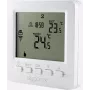 Sygonix draadloze ruimtethermostaat inbouw met weekprogramma, 5-35°C, 868 MHz, 16A relais, wit (SY-4500820)