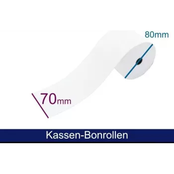 ARTDEV Kassarol – Standaardpapier HF 69-70 80 12 (B/D/K), 58 m (ADN708012)