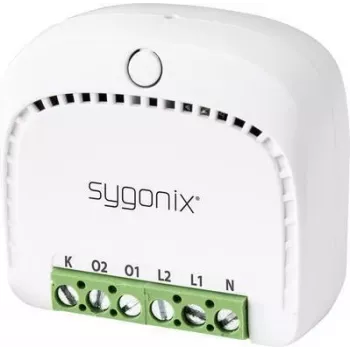 Sygonix SY-4699844 WLAN-stekkerdoos met energiemonitoring, 3680 W, type F, binnen, compatibel met Alexa & Google Home