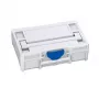 Tanos Systainer³ XXS 33 Transportbox, ABS-kunststof, 105 x 31,3 x 66 mm, stapelbaar, stofbeschermd 83000089