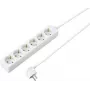 SYGONIX SY-4890994 Stekkerdoos 3-voudig Schuko wit 1,5m kabel zonder schakelaar