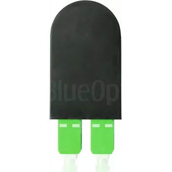 BLUELAN BlueOptics glasvezel-loopback-adapter OM5 50/125µm multimode SC/UPC duplex limoengroen keramische ferrule -40°C tot +85°C (BOLBSCOM5)