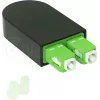 BLUELAN BlueOptics glasvezel-loopback-adapter OM5 50/125µm multimode SC/UPC duplex limoengroen keramische ferrule -40°C tot +85°C (BOLBSCOM5)