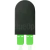 BLUELAN BlueOptics glasvezel-loopback-adapter OM5 50/125µm multimode SC/UPC duplex limoengroen keramische ferrule -40°C tot +85°C (BOLBSCOM5)