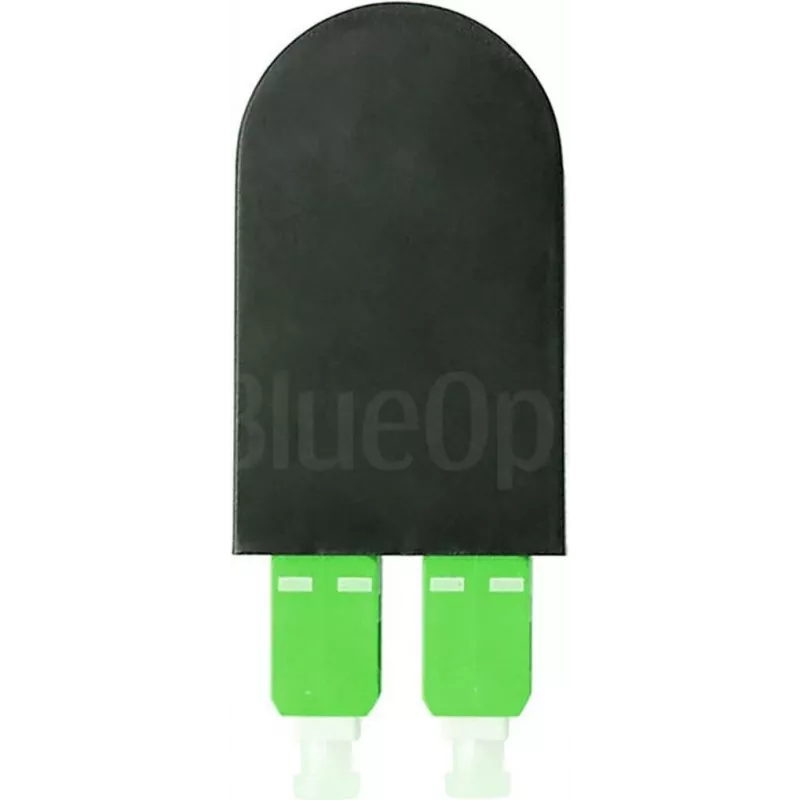 BLUELAN BlueOptics glasvezel-loopback-adapter OM5 50/125µm multimode SC/UPC duplex limoengroen keramische ferrule -40°C tot +85°C (BOLBSCOM5)