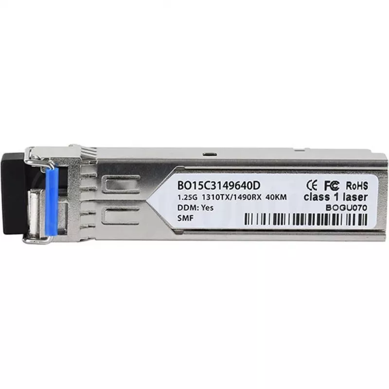 BLUELAN Compatibele Amphenol NJAAKK-0001 QSFP112 Direct Attach kabel, 400GBASE-CR4, Infiniband, 1 meter (NJAAKK-0001-BL)