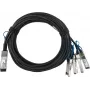BlueOptics 02311MNX Compatibele BlueLAN QSFP28 DAC-kabel 1m 02311MNX-BL