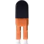 BLUELAN BlueOptics glasvezel-loopback-adapter OM2 LC/UPC duplex keramische ferrule -40°C tot +85°C (BOLBLCOM2)