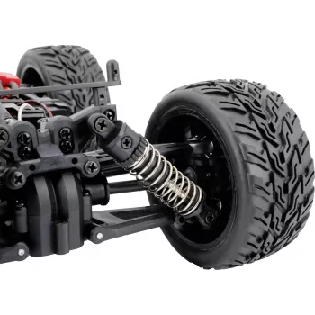 Reely RAW Blue Brushed 1:14 RC monstertruck 4WD RTR 2,4 GHz met accu en oplader RE-7171113