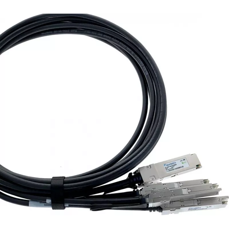 BlueLAN Juniper 720-095806 compatibel 400G QSFP-DD breakout DAC-kabel 2 m AWG26