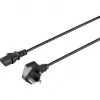 SYGONIX SY-5042738 netkabel CEE 7/7 naar IEC C13 2 m zwart