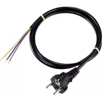 Sygonix SY-5043490 netkabel Schuko naar IEC C13 1,5 m zwart