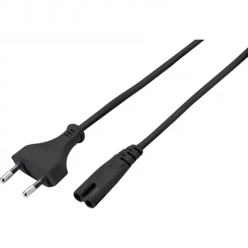 SYGONIX SY-5043508 netkabel Schuko naar IEC C13 5 m zwart