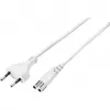 Sygonix SY-5044218 netsnoer wit 1,8m Schuko naar Schuko 16A