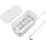 Sygonix SY-6118238 5-voudig Schuko-stopcontactdoos met stroomrail, 1,5 m kabel, wit