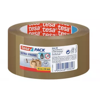 tesa ULTRA STRONG 57177 verpakkingstape bruin 66 m x 50 mm 6 rollen