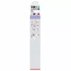 tesa MOON WHITE dubbele handdoekhouder, zelfklevend, 2 handdoekstangen, metaal, matzwart 40572-00000-00