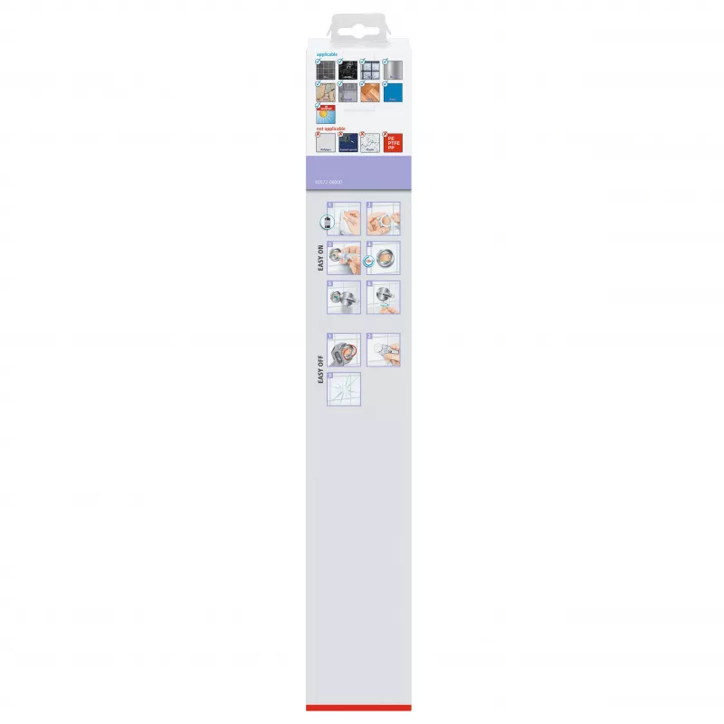 tesa MOON WHITE dubbele handdoekhouder, zelfklevend, 2 handdoekstangen, metaal, matzwart 40572-00000-00