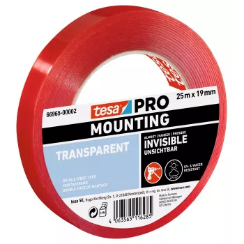 tesa Montage PRO transparant montageband 25 m x 19 mm 66965-00002-00