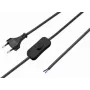 Sygonix SY-5044224 IEC C13 netkabel met aan/uit-schakelaar, 1,5 m, zwart