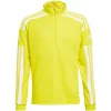 adidas Squadra 21 trainingsshirt jeugd sweatshirt geel GP6468 116cm