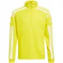 adidas Squadra 21 trainingsshirt jeugd sweatshirt geel GP6468 116cm