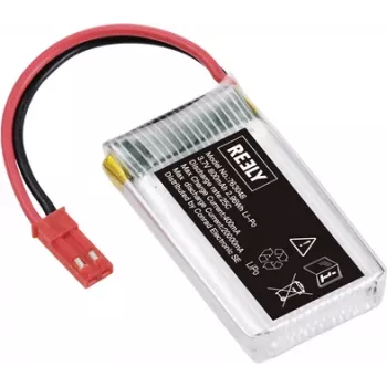 Reely LiPo accupack 3,7V 800mAh 1S 25C softcase BEC-stekker RE-7853487