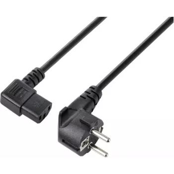 Sygonix SY-5243886 koude-apparatuur aansluitkabel 7,5 m zwart