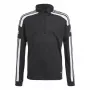adidas Squadra 21 trainingsshirt jeugd sweatshirt zwart GK9561 128cm