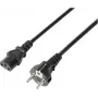 Sygonix SY-5243890 koude-apparatuur aansluitkabel, zwart, 5 m