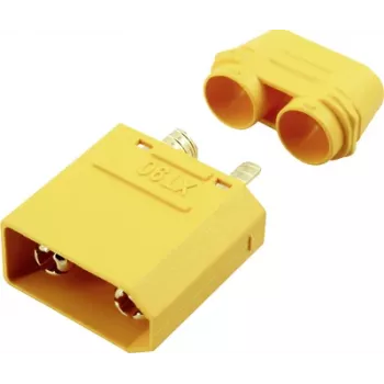 Reely RE-6702312 XT90-S stekker accu-stekkerverbinder verguld anti-spark 1 stk.