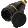 Sygonix SY-6618484 Schuko-veiligheidscontactkoppeling TPE PC 250 V/AC zwart oranje IP44