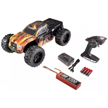 Reely Cimera Black Brushless 1:10 RC monstertruck 4WD RTR 2,4 GHz met accu en oplader (RE-6914403)