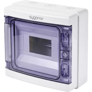 Sygonix SY-5491852 opbouw kleine verdeelkast, 8 module-eenheden, 1 rij, wit