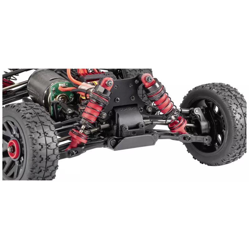 Reely Major Red Brushed 1:14 RC elektro-buggy 4WD RTR 2,4 GHz met accu en oplader (RE-7846527)