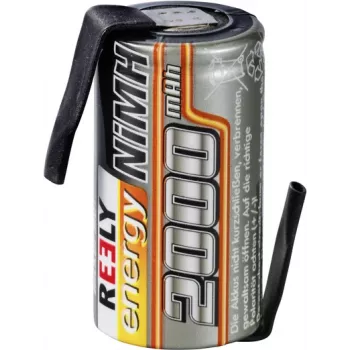 Reely NiMH losse cel 1,2 V 2000 mAh met soldeerlip (RE-7851720)